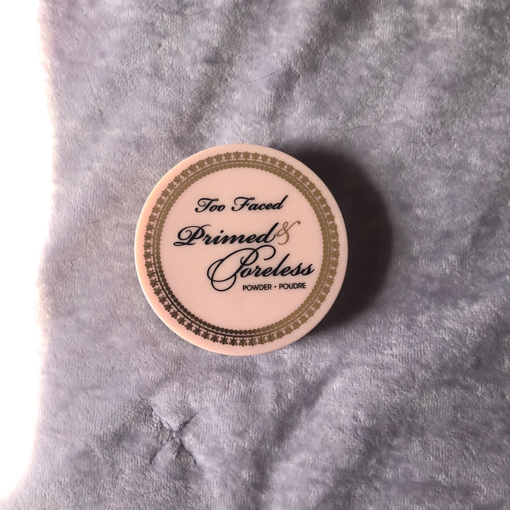 Too Faced Primed and Poreless powder full size 4.5g.